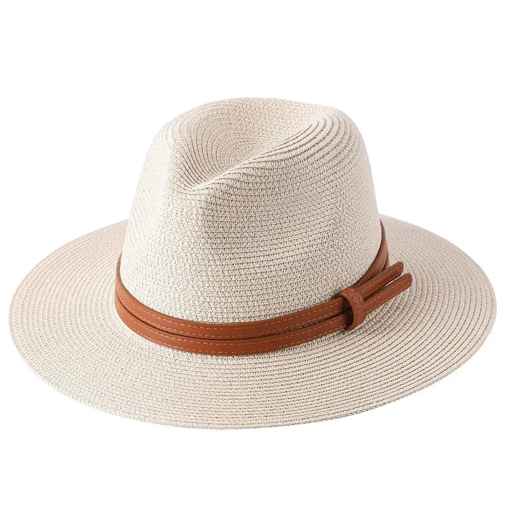 Eleganter Hut Herren Sommer aus Stroh