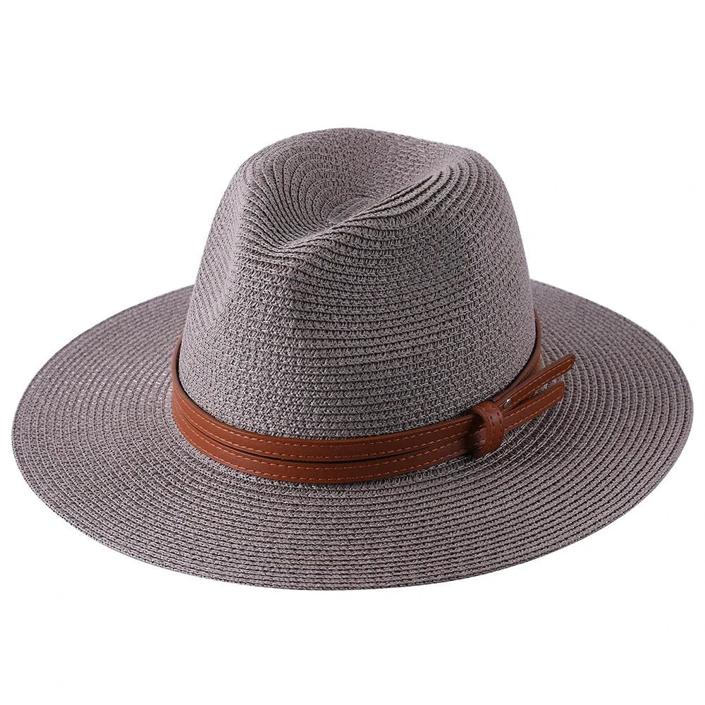 Eleganter Hut Herren Sommer aus Stroh