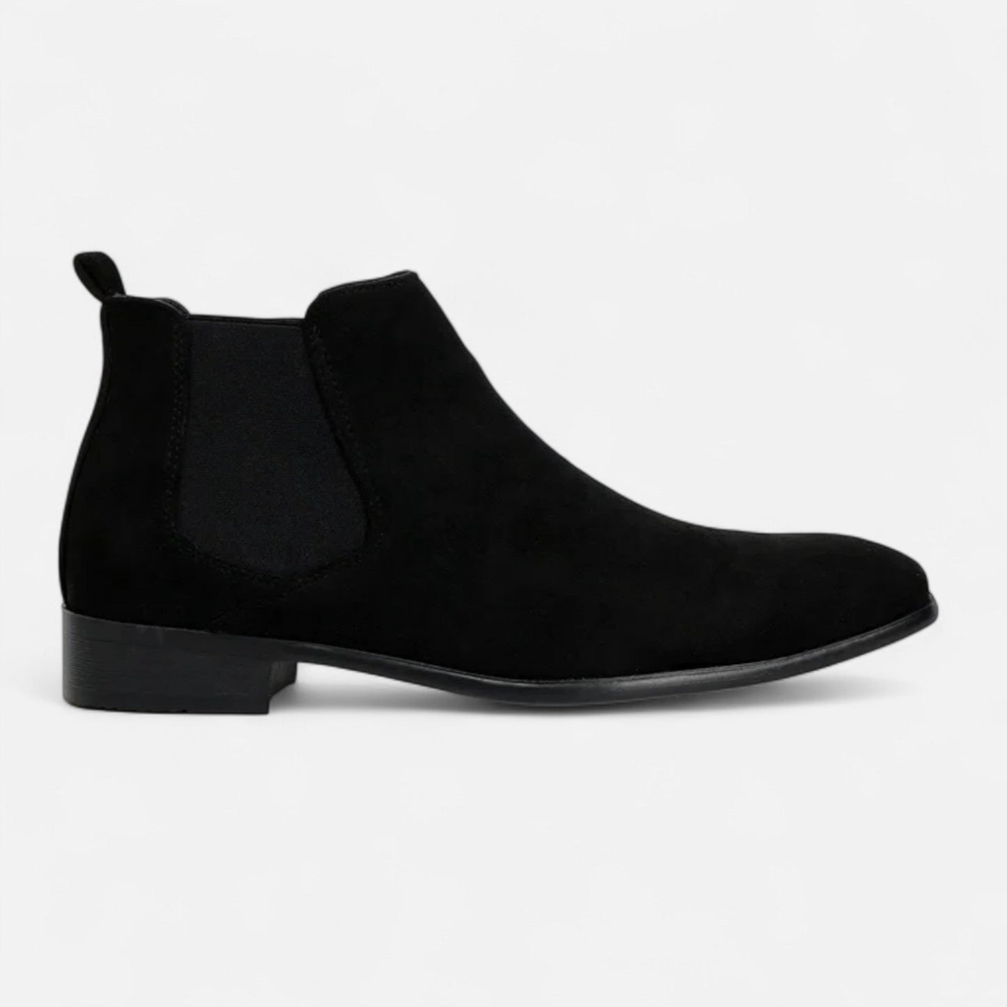 SwissFellas | Herren Wildleder Chelsea Boots mit quadrater Zehenform