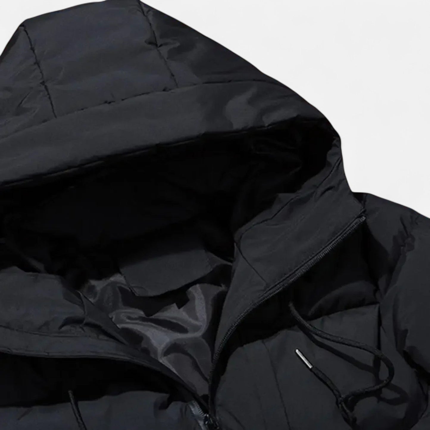 SwissFellas | Herren Kapuzen-Pufferjacke – Zeitlose Schicht für kaltes Wetter