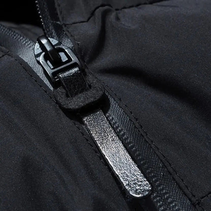 SwissFellas | Herren Kapuzen-Pufferjacke – Zeitlose Schicht für kaltes Wetter