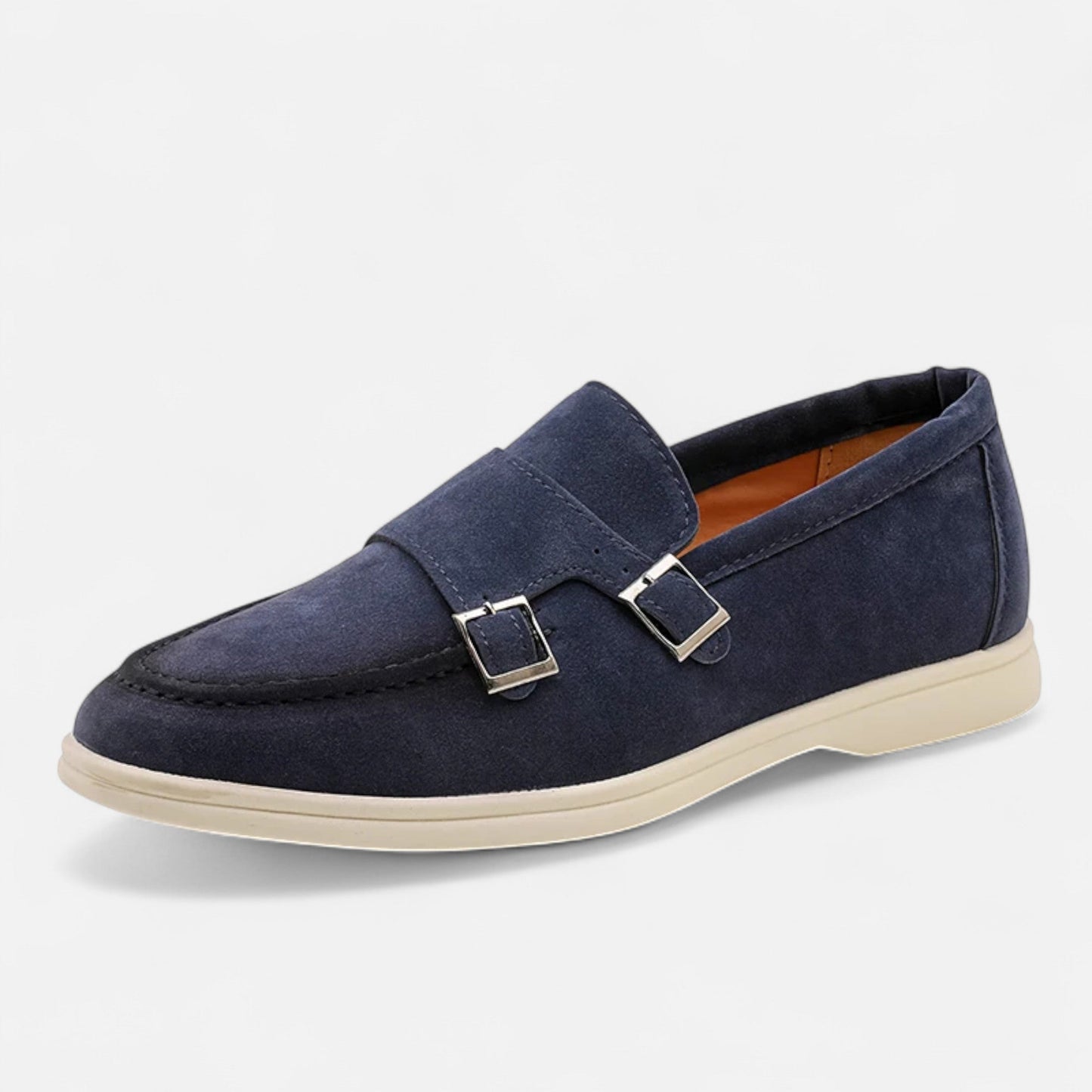 SwissFellas | Herren Wildleder Monk Strap Slipper – Eleganz zum Hineinschlüpfen
