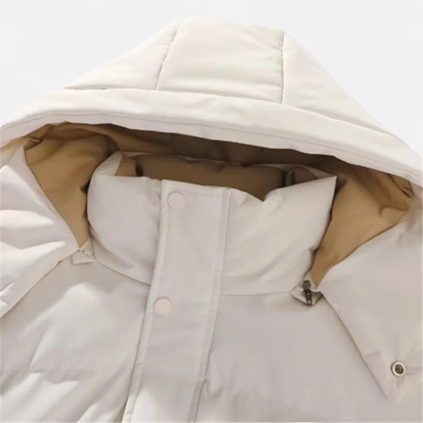 SwissFellas | Herren Pufferjacke mit abnehmbarem Kapuze