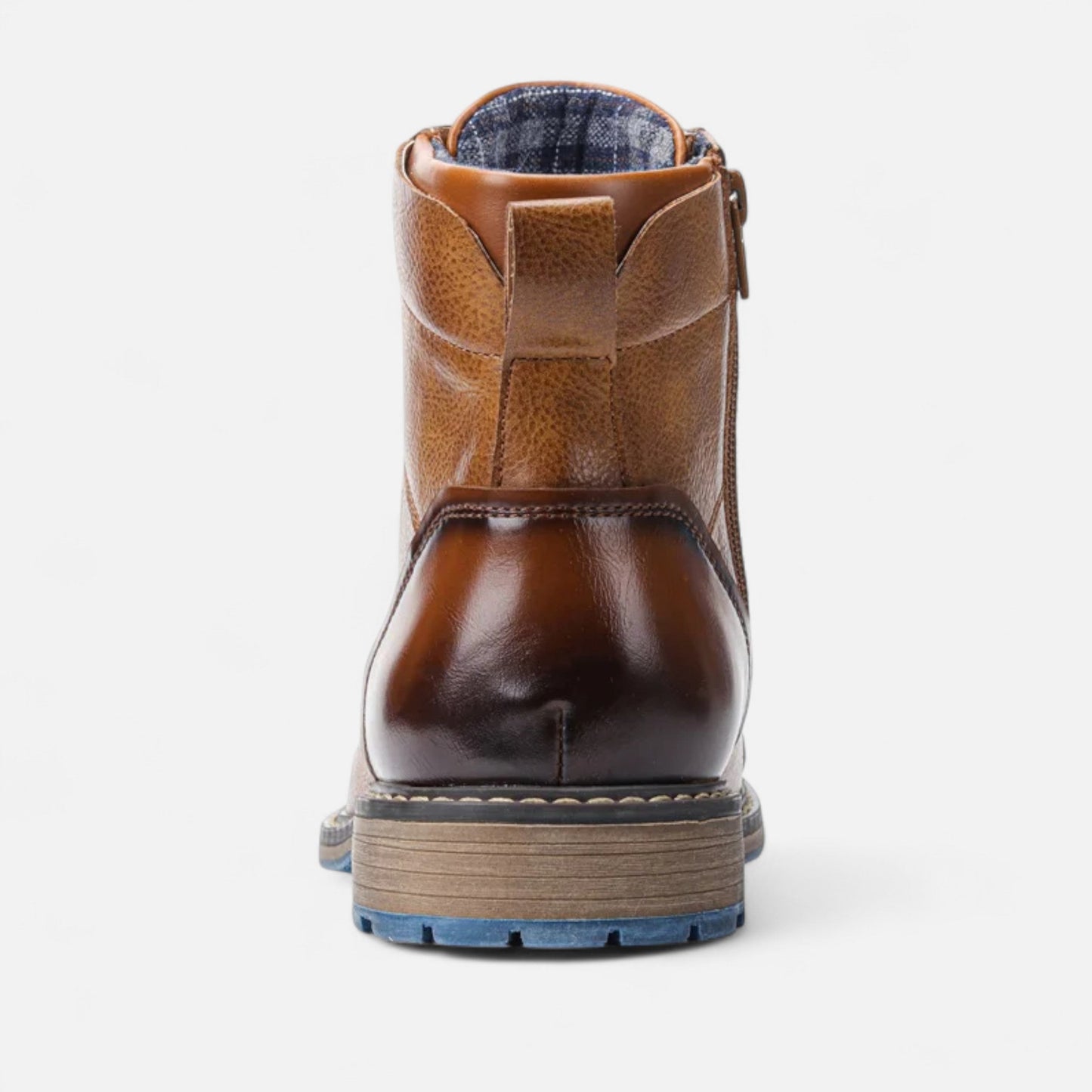 SwissFellas | Herren leichte Frühlings Lederstiefel