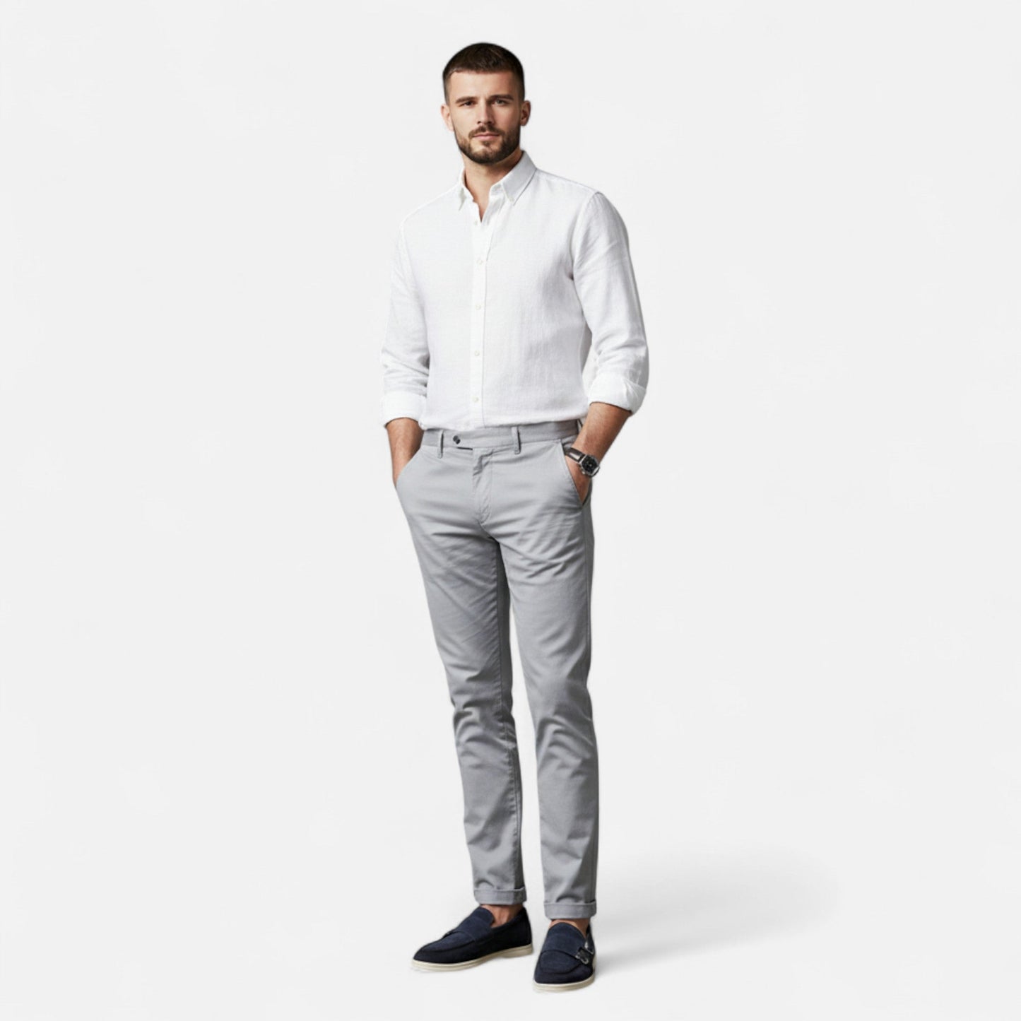 SwissFellas | Herren Wildleder Monk Strap Slipper – Eleganz zum Hineinschlüpfen