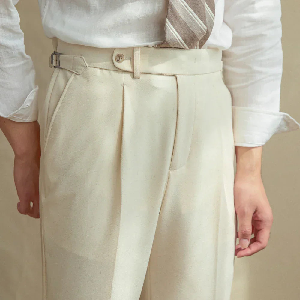 Beige Chino Hose Herren Klassisch
