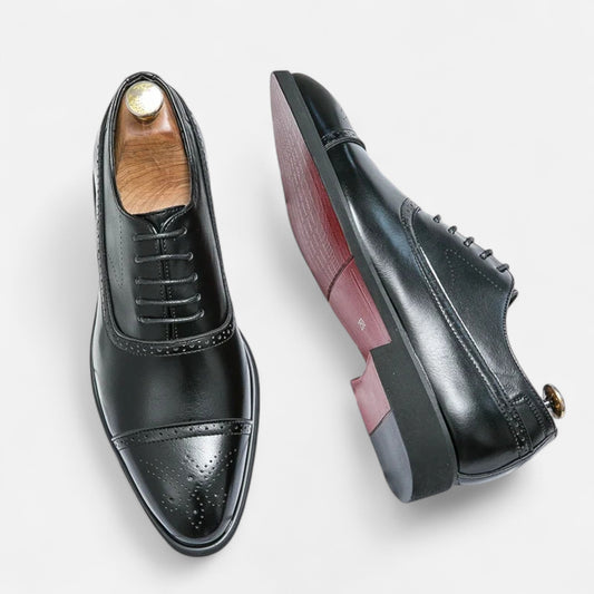 SwissFellas | Klassische geschnitzte formelle Schuhe für Herren