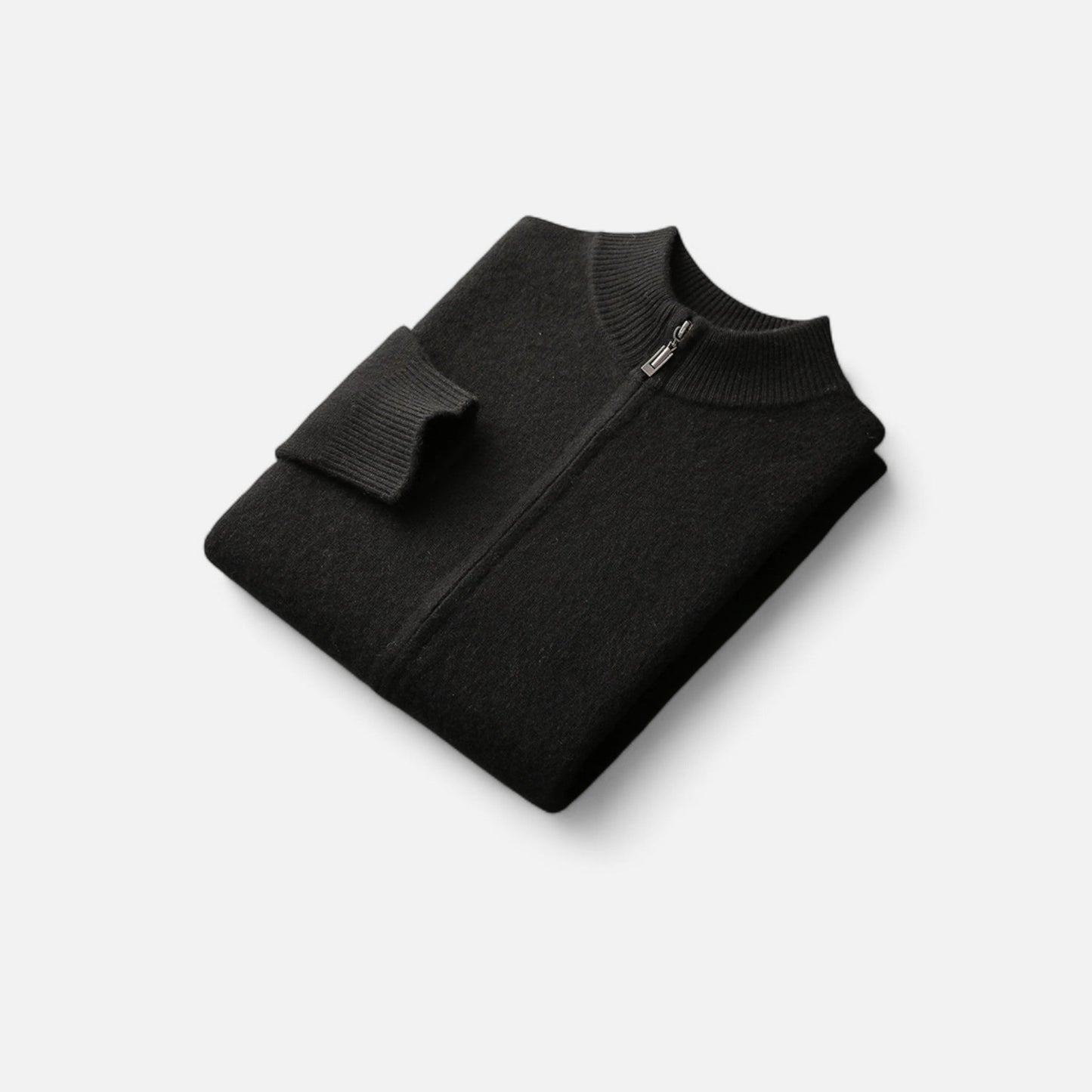SwissFellas | Herren Merinowoll-Zip-Pullover
