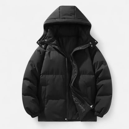 SwissFellas | Herren Pufferjacke mit abnehmbarem Kapuze