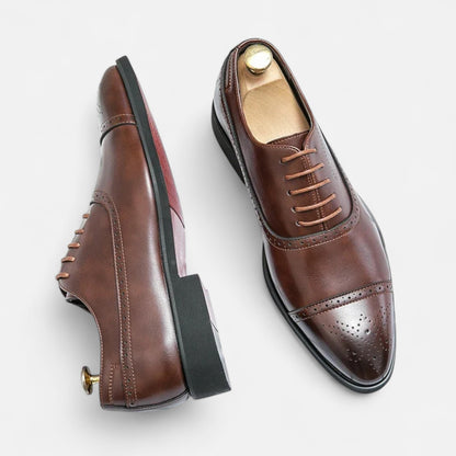 SwissFellas | Klassische geschnitzte formelle Schuhe für Herren