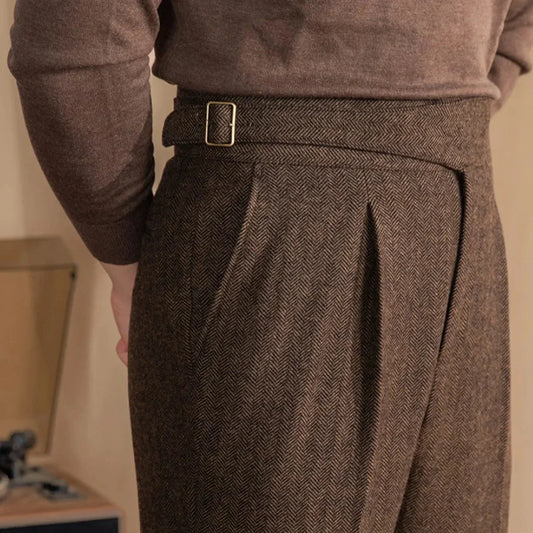 Elegante Herrenhose Vintage Style-2