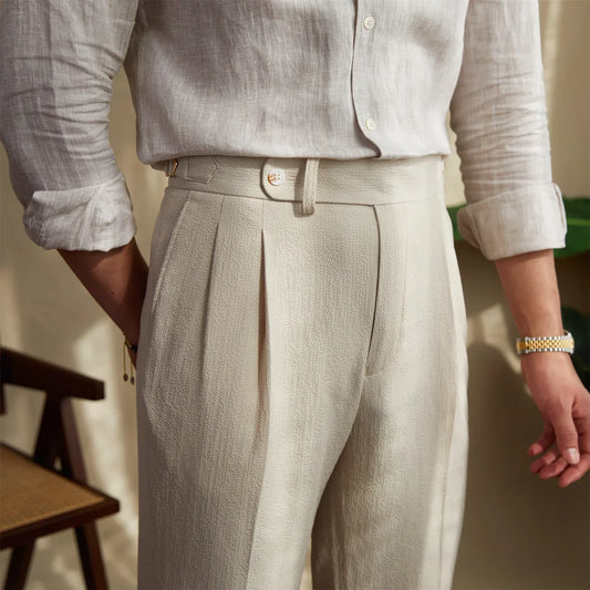 Elegante Herrenhose Weiß für Jeden