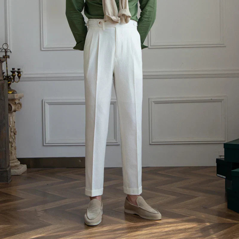 Elegante Herrenhose Weiß für Jeden