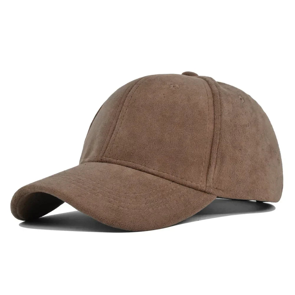 Elegante Wildleder Mütze Herren