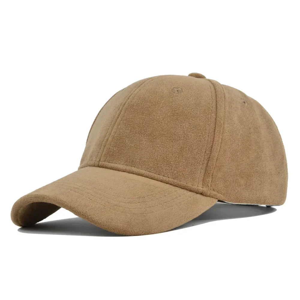 Elegante Wildleder Mütze Herren