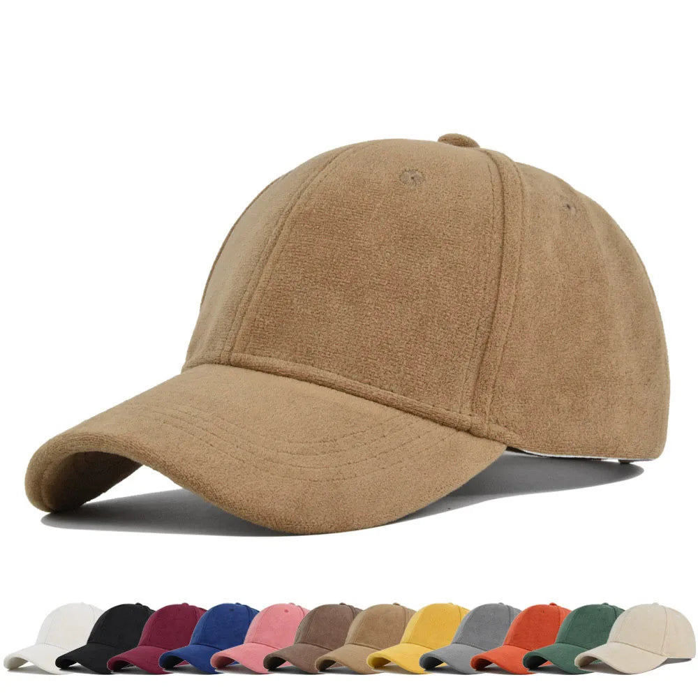 Elegante Wildleder Mütze Herren