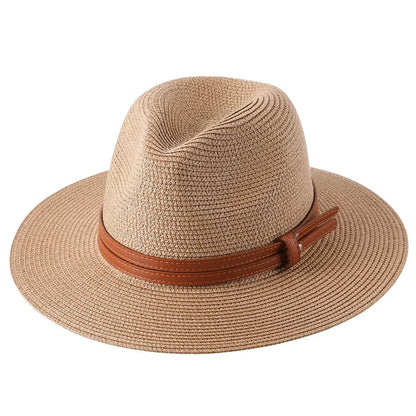 Eleganter Hut Herren Sommer aus Stroh