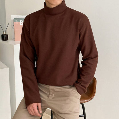 Eleganter Schwarzer Rollkragenpullover Harren