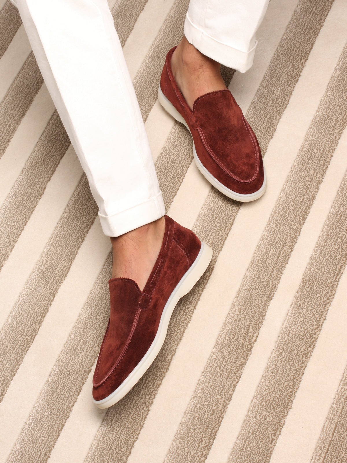 Herren Wildleder-Loafer – Bequemer Slip-On